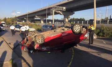 Fallece mujer en accidente vial por imprudencia de chofer