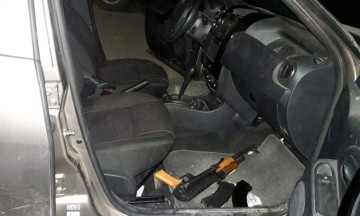 Aseguran armas de alto poder y a tres personas en Texmelucan