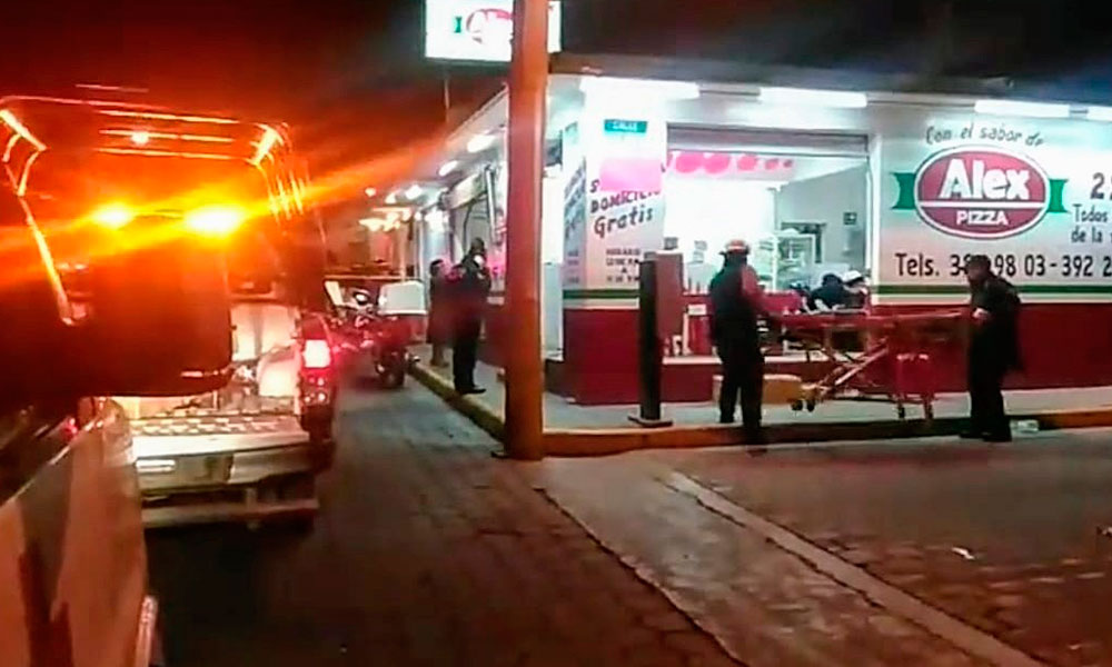 Ocurre homicidio en pizzería de Tehuacán