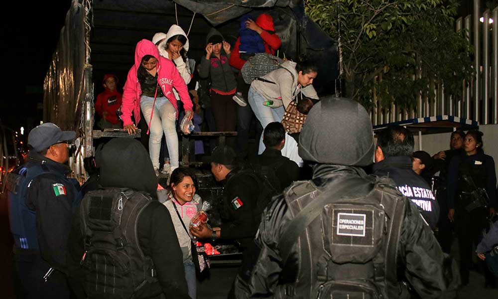 Rescatan SSP y FGE 159 migrantes secuestrados