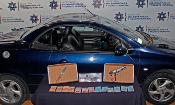 Detienen a menores por posesión ilegal de armas