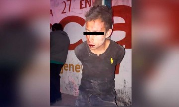 Linchan a presunto violador en Amozoc 
