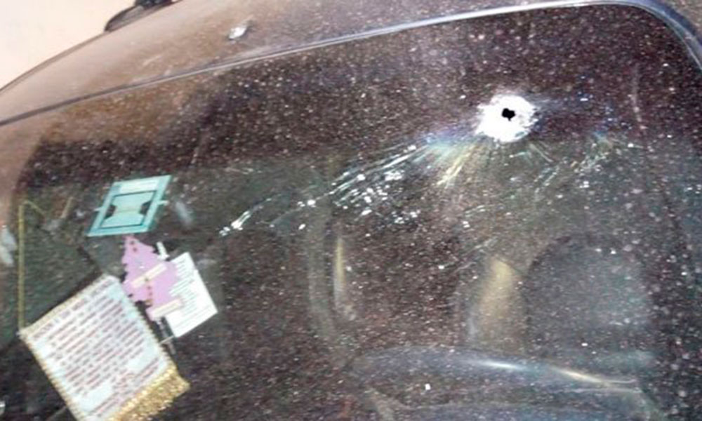 Balean el domicilio del director de Tránsito de Huejotzingo