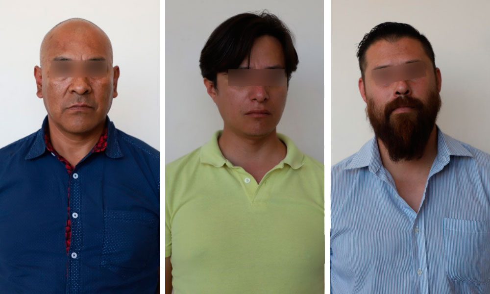 Detuvieron FGE y SSPTM de Puebla a tres hombres, simularon robo a cuentahabiente