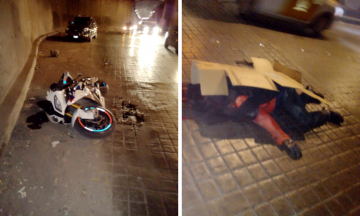 Muere motociclista en la colonia la Paz 
