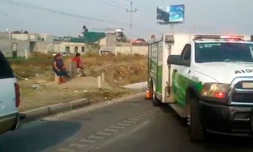 De golpe en la cabeza, muerte conductor en la Puebla-Orizaba