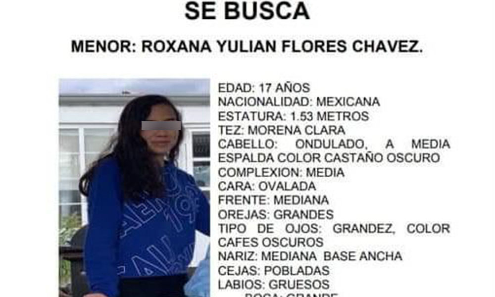 Roxana Yulian, desaparecida desde el 1 de junio