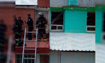 Estalla vivienda en Bosques del Pilar por fuga de Gas LP