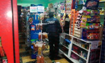 Cortinazo a miscel&aacute;nea en Centro Hist&oacute;rico