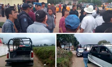 Intentan linchar a presunto secuestrador en Zacapoaxtla