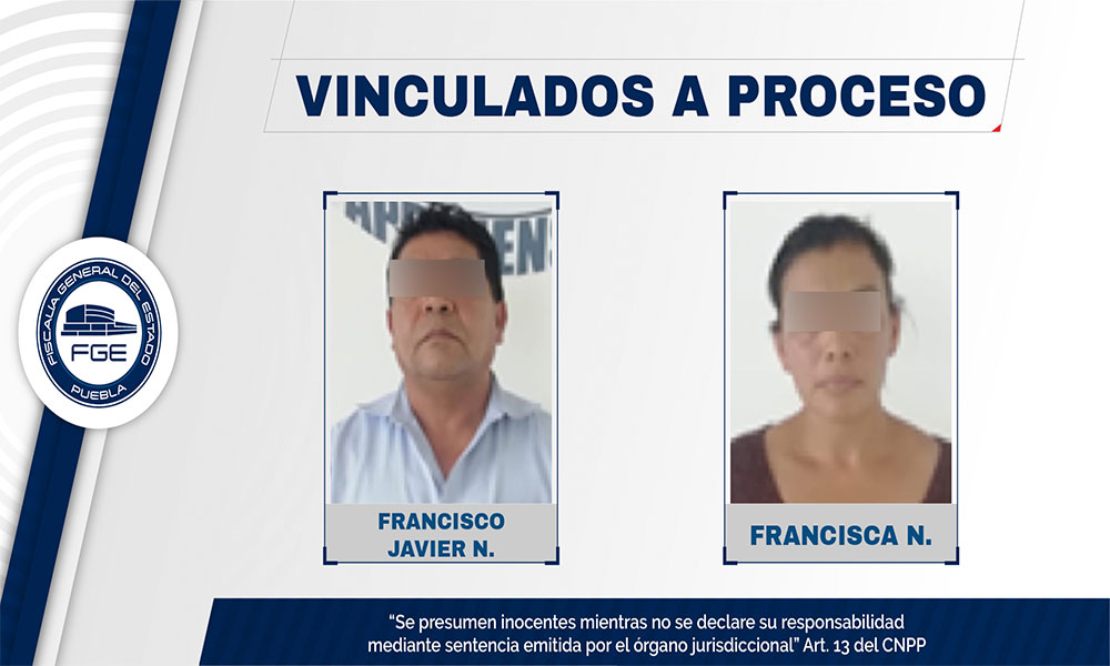 Vinculan a proceso a padres acusados de violación de menor