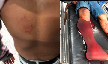 Policías y civiles se enfrentan en Ajalpan