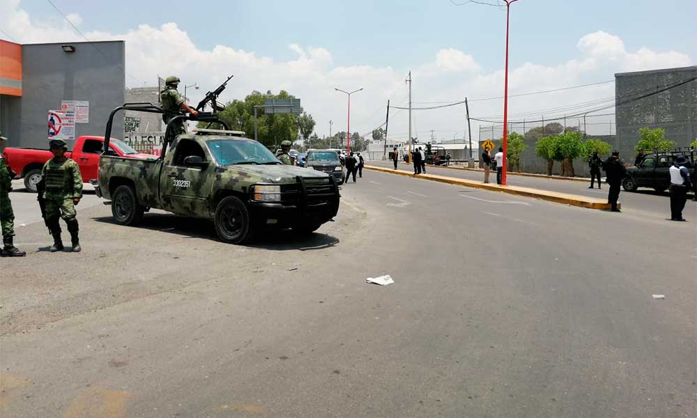 Federales repelen ataque en Tecamachalco