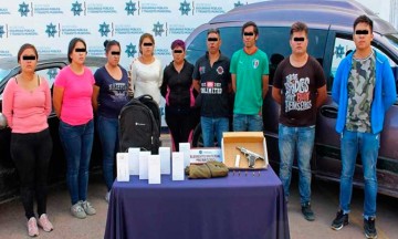 Liberan a banda que asaltó AT&T; FGE no anotó bien sus nombres