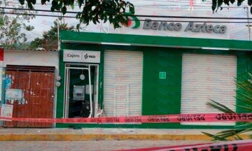 Saquean cajero e intentan robar armas oficiales en Chiliac