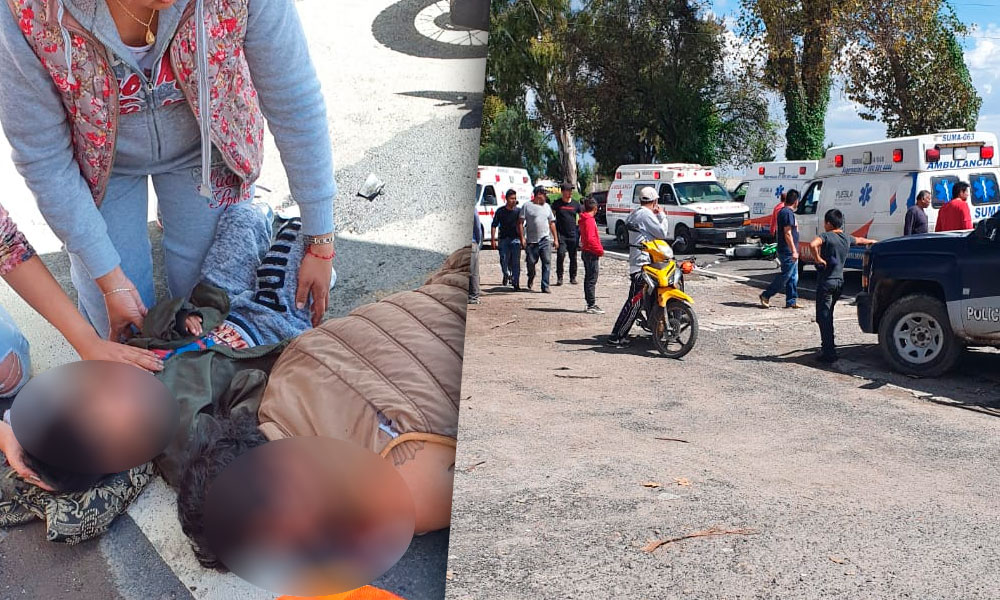 Choca patrulla contra moto; muere un niño de 3 años