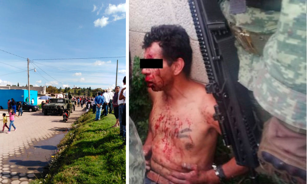 Intentan linchar a presunto ladrón de vehículos en Santa Rita Tlahuapan