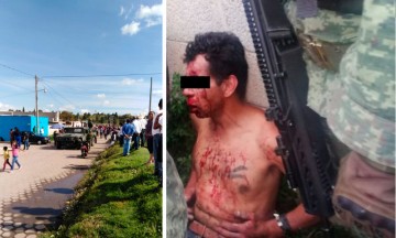Intentan linchar a presunto ladrón de vehículos en Santa Rita Tlahuapan
