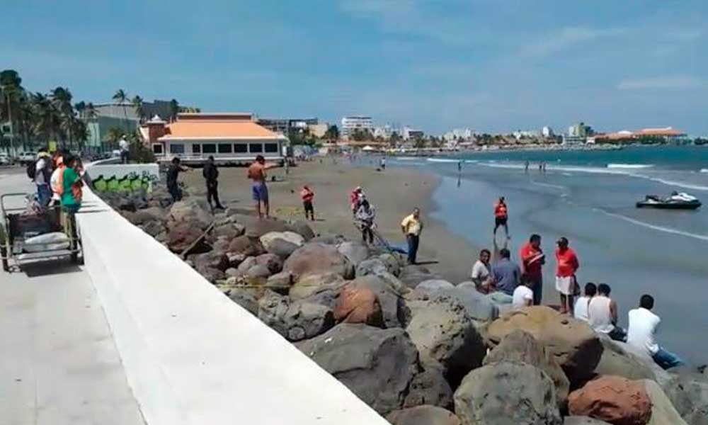 Muere turista de Amozoc en una playa de Veracruz