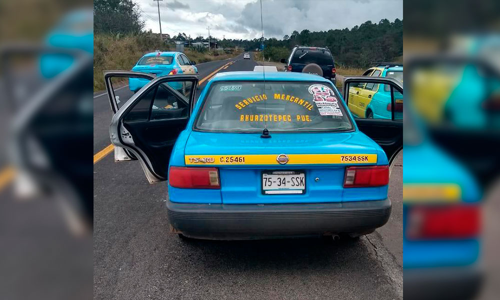 Secuestran y asesinan a un taxista en Ahuazotepec