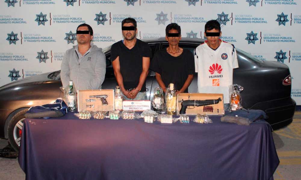 Detienen a la banda Los Bugos; asaltaba Oxxos en Cholula