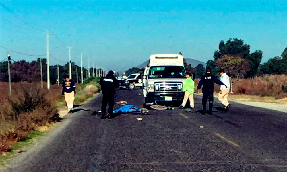 Ciclista pierde la vida en vialidad de Palmar de Bravo