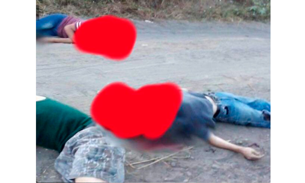 Por ajuste de cuentas matan a tres jóvenes atlixquenses en Tejupa