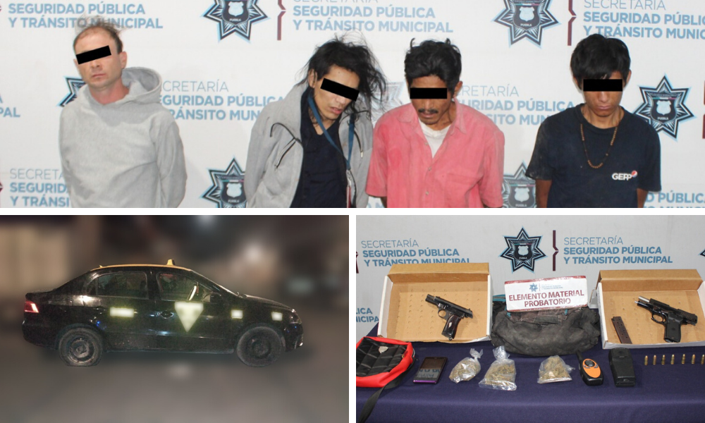 Aseguran a cinco sujetos por homicidio de taxista en Mercado Unión