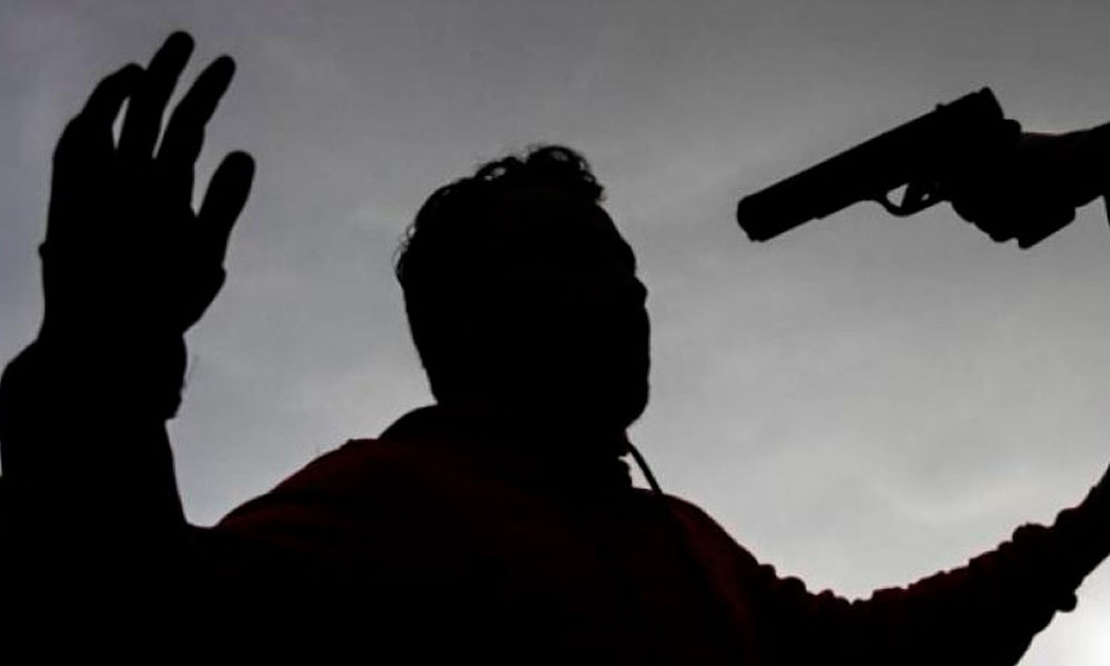 Balean a hombre en Flores del Pedregal 