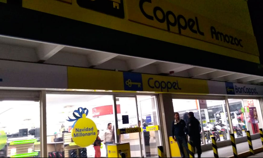 Comando atraca Coppel de Amozoc