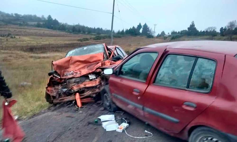 Fatal accidente en Chignahuapan deja tres muertos