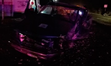 Choque deja tres lesionados en Tlacotepec