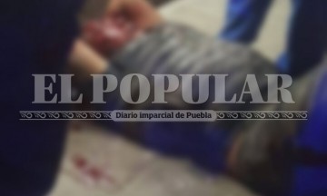 Detienen y golpean a dos presuntos delincuentes en Amozoc 