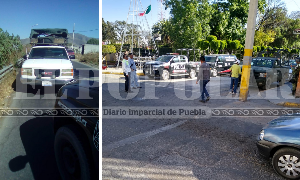 Balacera en la Puebla- Tehuacán, intentan robar camioneta