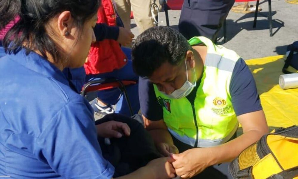 Desalojan empresa por fuga de amoniaco en Ixtacuixtla, Tlaxcala