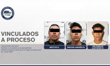  Dan prisión preventiva a tres hombres por robo a FAMSA