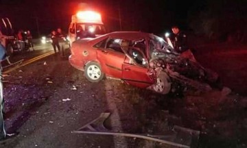 Chofer queda prensado en accidente sobre la Amozoc-Nautla