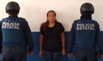 Detienen a mujer por venta de droga en Zinacatepec