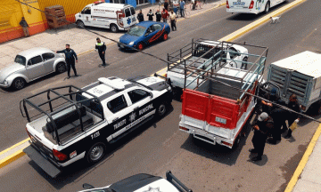 Choque provoca daños, los responsables viajaban en estado de ebriedad