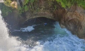 Hallan cuerpo de jornalero que cayó al río en Cuetzalan