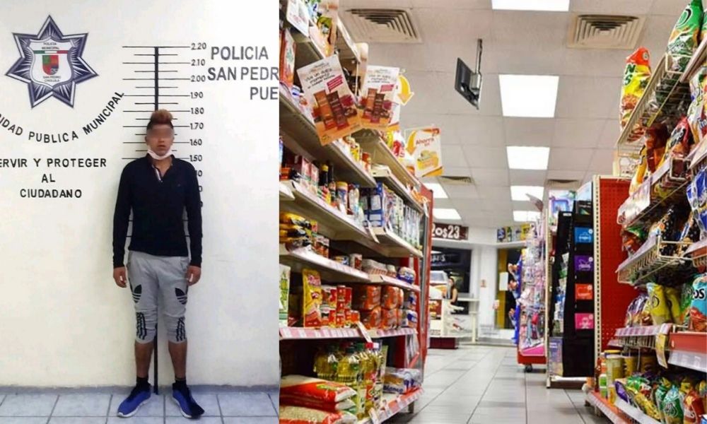 Detienen de un asaltante de tiendas de conveniencia en San Pedro