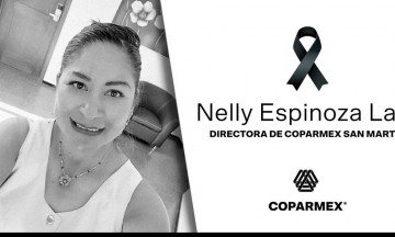 Muere directora de Coparmex en Texmelucan