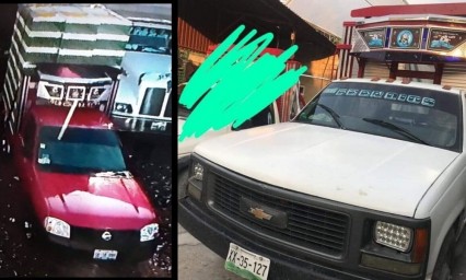 Comando se lleva camionetas en la carretera federal Puebla-Tehuacán