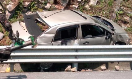 Fallecen madre e hija en accidente vial en la México-Tuxpan