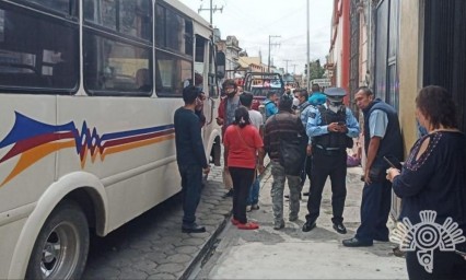 Cae presunto asaltante de transporte público; fue detenido en el Centro Histórico