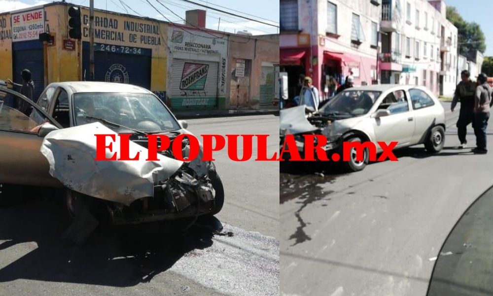 Choque de ruta y auto deja cuatro lesionados en la colonia San Matías