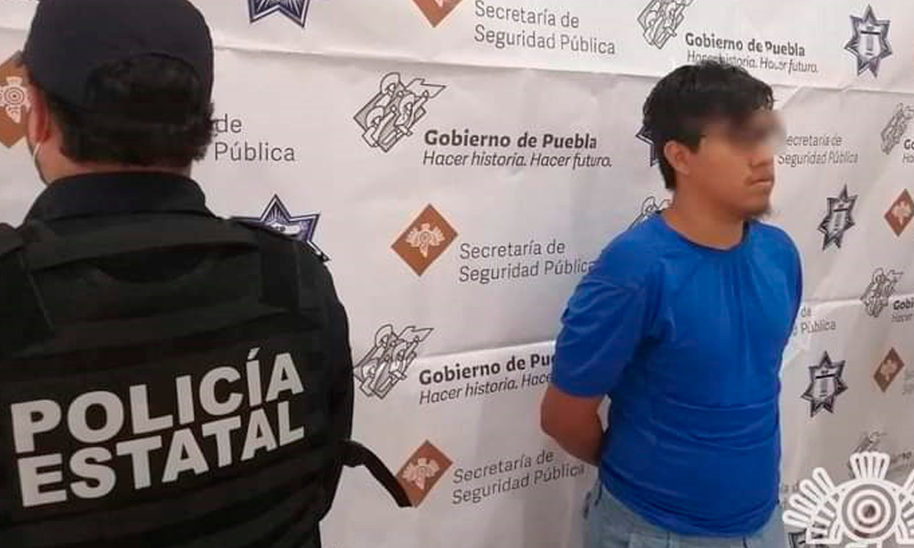 Detienen en Izúcar a narcomenudista que operaba en redes sociales 