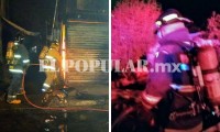 Autoridades sofocan tres incendios; dos negocios y un domicilio 