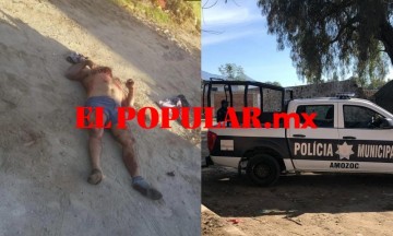 Encuentran cuerpo desnudo en del panteón de San Lorenzo Chachapa