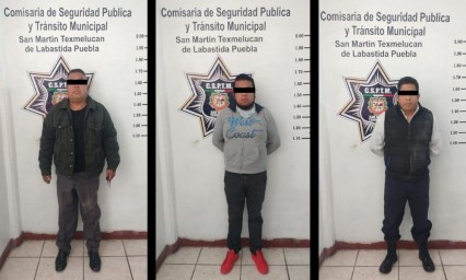 Detienen a 3 por portación de arma ilegal; se querían hacer pasar por elementos de seguridad